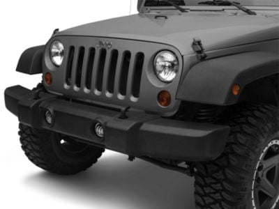 Raxiom Jeep Wrangler Axial Series Halo LED Fog Lights; White