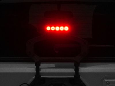 Raxiom Axial Series LED Third Brake Light; Red (18-24 Jeep Wrangler JL)