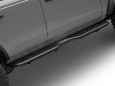 Barricade Bronco HD Rocker Steps; Textured Black FB7565 (21-25 Bronco 4 ...