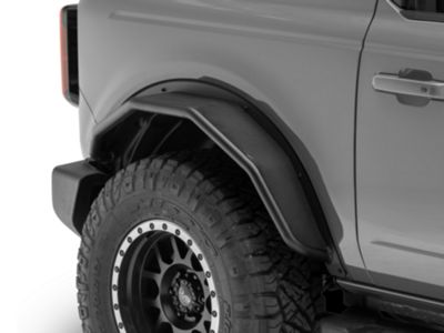 Barricade HD Tubular Fender Flares; Rear (21-26 Bronco 2-Door, Excluding Heritage)