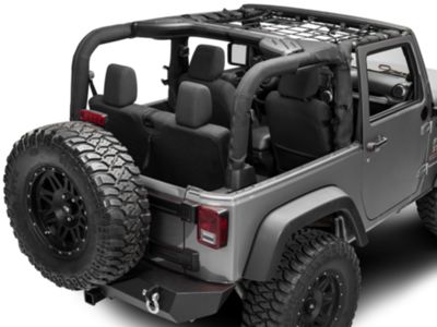 RedRock Jeep Wrangler Front Overhead Net J101194 (07-18 Jeep