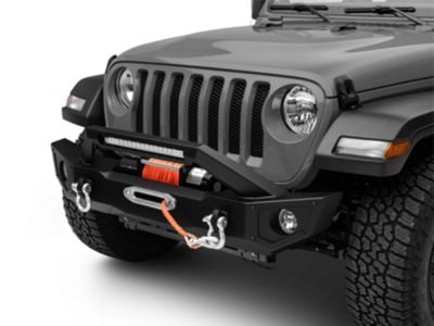 Barricade Jeep Wrangler HD Front Bumper with 20-Inch Light