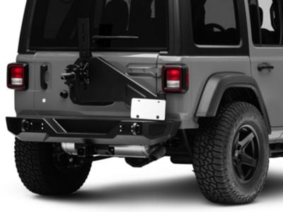 Barricade HD Rear Bumper with Tire Carrier (18-24 Jeep Wrangler JL)