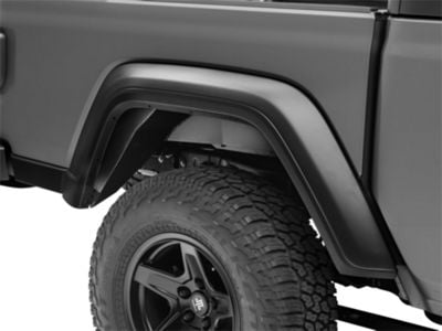 Barricade Aluminum Inner Fender Liners; Rear (20-24 Jeep Gladiator JT)