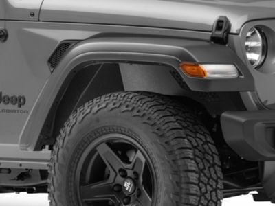 Barricade Aluminum Inner Fender Liners; Front (20-24 Jeep Gladiator JT)
