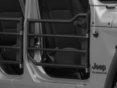 Barricade Tubular Adventure Doors; Front (20-24 Jeep Gladiator JT)