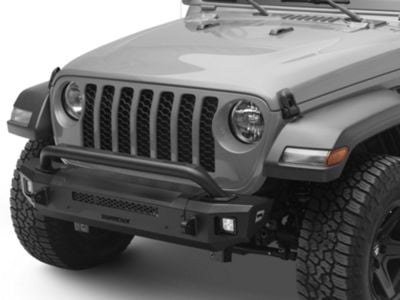 Barricade HD3 Stubby Front Bumper with LED Fog Lights (20-26 Jeep Gladiator JT)