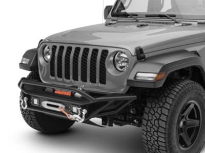 Barricade Trail Runner Front Bumper with LED Fog Lights (20-24 Jeep Gladiator JT)