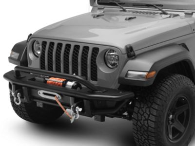 Barricade Winch Tray for HD4 Tubular Style Front Bumper Only (20-26 Jeep Gladiator JT)