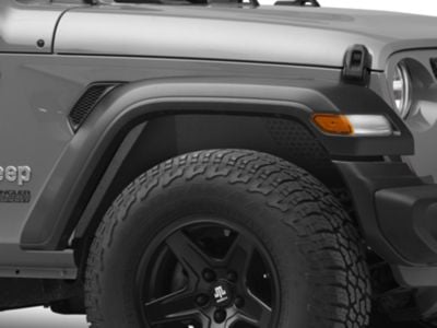 Barricade Aluminum Inner Fender Liners; Front (18-24 Jeep Wrangler JL)