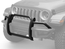 Barricade Push Bar for HD4 Tubular Style Front Bumper Only (07-25 Jeep Wrangler JK & JL)