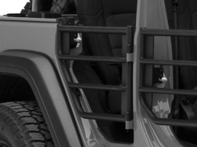 Barricade Tubular Adventure Doors; Rear (18-26 Jeep Wrangler JL 4-Door)