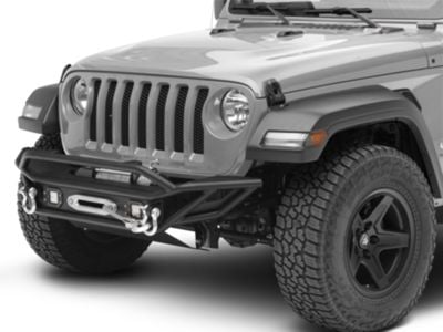 Barricade Trail Runner Front Bumper with LED Fog Lights (18-24 Jeep Wrangler JL)