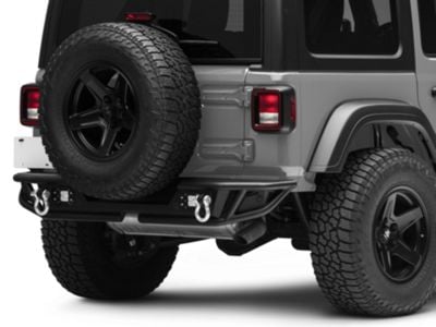 Barricade Trail Runner Rear Bumper with LED Trail Lights (18-24 Jeep Wrangler JL)
