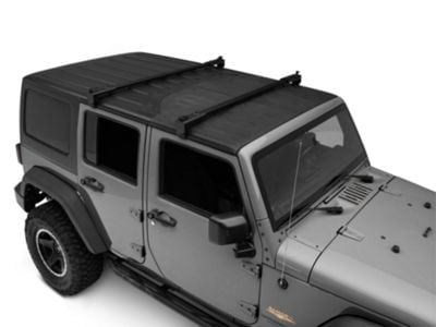 Barricade Two Bar Removable Roof Rack (07-18 Jeep Wrangler JK 4-Door)