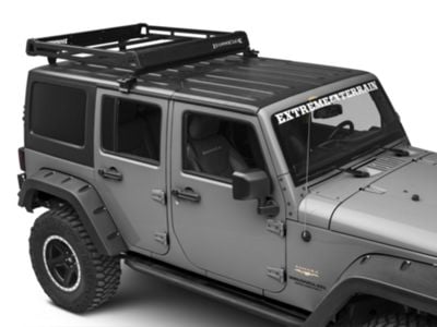 JEEP JK WRANGLER ルーフラックハードパネル ジープラングラーJk4ドア用ルーフラック,ハードトップモール