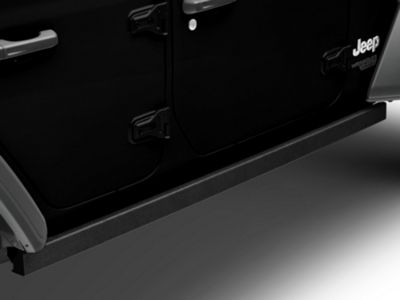 Barricade Jeep Wrangler Rubi Rails; Textured Black J123335-JL (18-24 ...