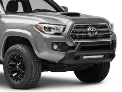 Barricade HD Stubby Front Bumper with 20-Inch Double Row LED Light Bar (16-23 Tacoma)