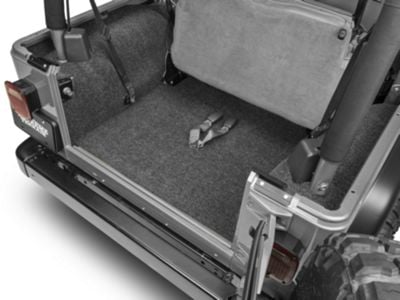 BedRug Cargo Floor Mat (97-06 Jeep Wrangler TJ, Excluding Unlimited)
