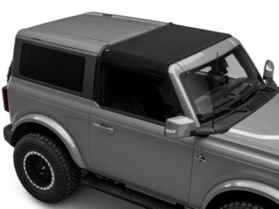 Bestop Bronco Sunrider for Factory Hard Tops; Black Twill
