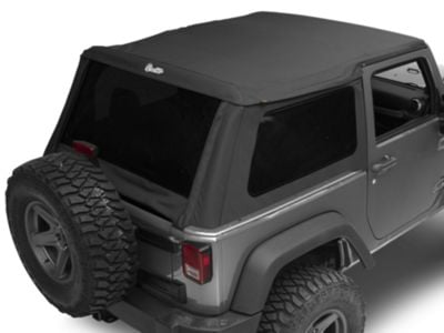 Bestop Trektop NX Soft Top; Black Diamond (07-18 Jeep Wrangler JK 2-Door)
