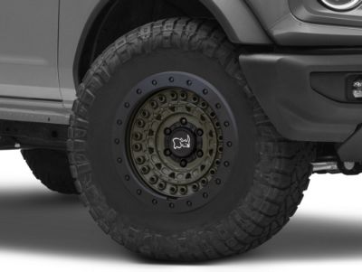Black Rhino Bronco Barricade Olive Drab Green with Black Rock