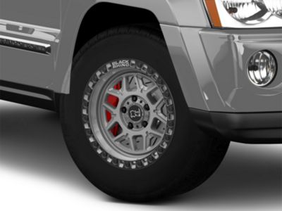 Black Rhino Jeep Wrangler Kelso Battleship Gray Wheel; 17x9