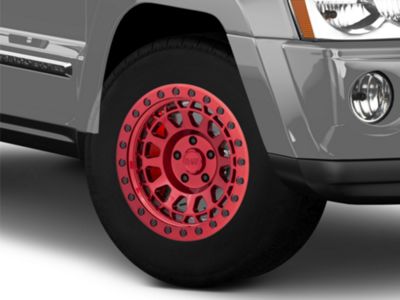Black Rhino Jeep Grand Cherokee Primm Candy Red with Black Bolts Wheel