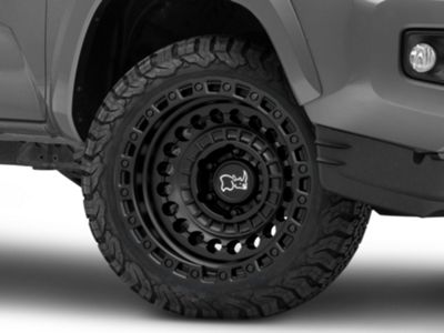 Black Rhino Tacoma Sentinel Matte Black 6-Lug Wheel; 20x9.5