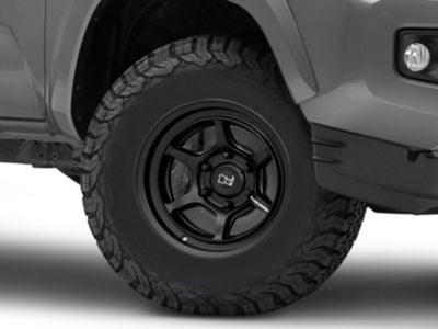 Black Rhino Tacoma Shogun Matte Black 6-Lug Wheel; 16x8