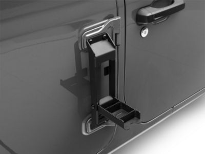 Body Armor 4x4 Door Hinge Steps (07-24 Jeep Wrangler JK & JL)
