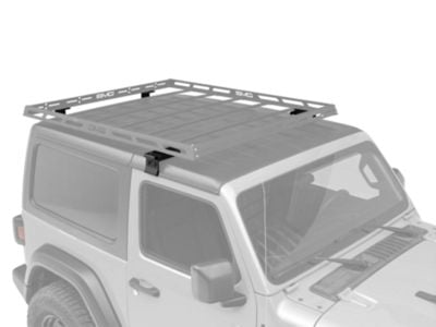 Body Armor 4x4 Hard Top Roof Rack Mounting Bracket Kit (18-26 Jeep Wrangler JL)