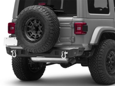 Body Armor 4x4 Orion Rear Bumper; Black (18-24 Jeep Wrangler JL)