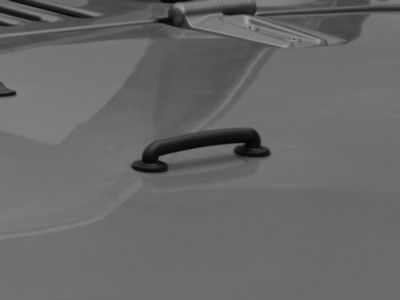 Footman Loop; Black (97-18 Jeep Wrangler TJ & JK)