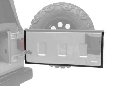 Lower Tailgate Weatherstrip (97-06 Jeep Wrangler TJ)