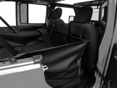 Dirty Dog 4x4 Jeep Wrangler Cargo Liner Black JL4CL18 18 24 Jeep Wrangler JL 4 Door Excluding 4xe Free Shipping