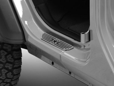 DV8 Offroad Door Sill Plates; Rear (18-24 Jeep Wrangler JL 4-Door)
