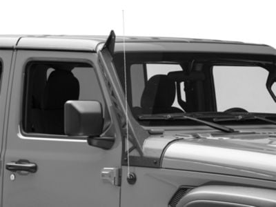 Fishbone Offroad 52-Inch LED Light Bar Windshield Mounting Brackets (18-24 Jeep Wrangler JL, Excluding 4xe)