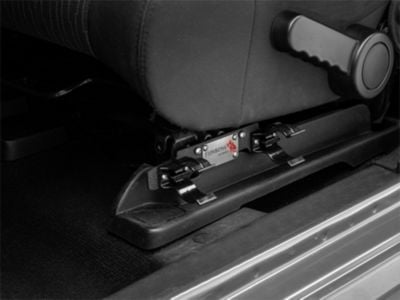 Fishbone Offroad Front Seat Flashlight Mount (07-18 Jeep Wrangler JK)