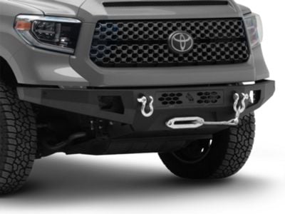 Fishbone Offroad Winch Front Bumper; Textured Black (14-21 Tundra)