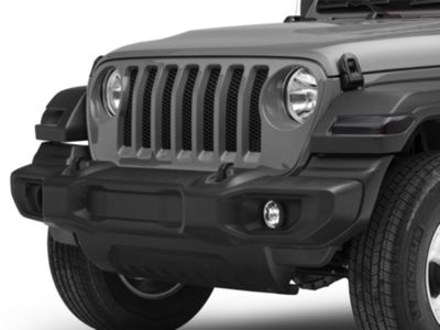 SEC10 Front Light Tint; Dark (18-24 Jeep Wrangler JL)
