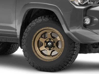 Fuel Wheels Toyota 4-Runner Shok Matte Bronze 6-Lug Wheel; 17x9