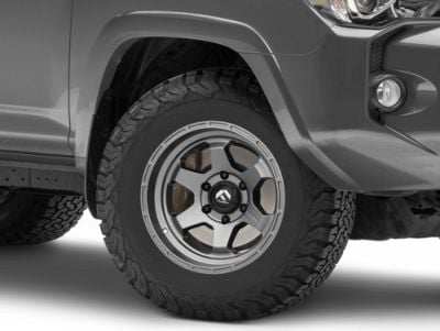 Fuel Wheels Toyota 4-Runner Shok Matte Gunmetal 6-Lug Wheel; 17x9