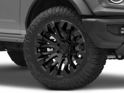 Fuel Wheels Bronco Quake Blackout 6-Lug Wheel; 20x10; -18mm