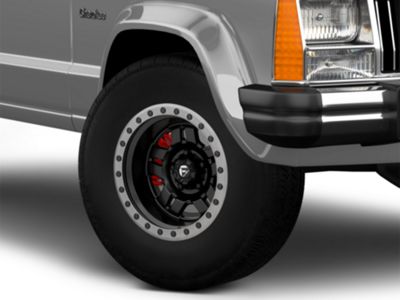 Fuel Wheels Jeep Cherokee Anza Matte Black Wheel; 15x10; -43mm