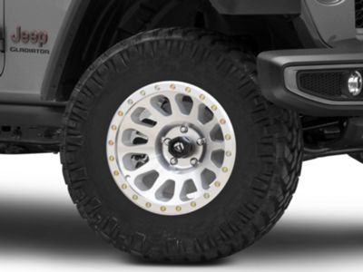 Fuel Wheels Jeep Gladiator Vector Diamond Cut Machined Wheel; 17x9