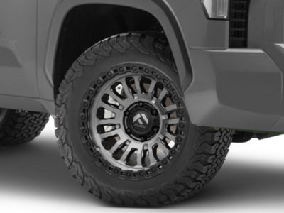 Fuel Wheels Tundra Rincon Matte Gunmetal with Matte Black