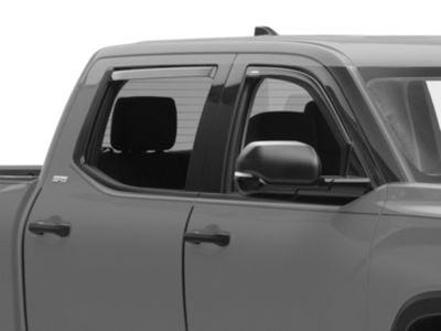 Goodyear Car Accessories Shatterproof in-Channel Window Deflectors (22-24 Tundra CrewMax)