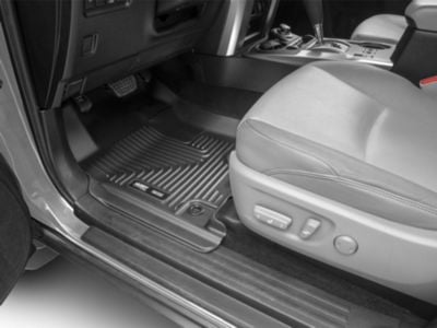 Husky Liners WeatherBeater Front and Second Seat Floor Liners; Black (13-24 4Runner)