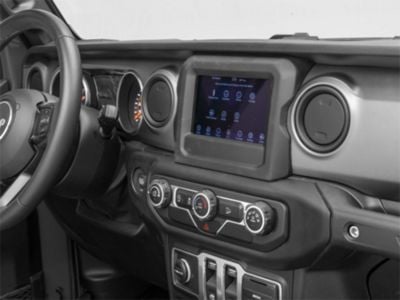 Infotainment 5 to 7-Inch Screen GPS Navigation Radio Uconnect UAQ 4C Upgrade (18-24 Jeep Wrangler JL)